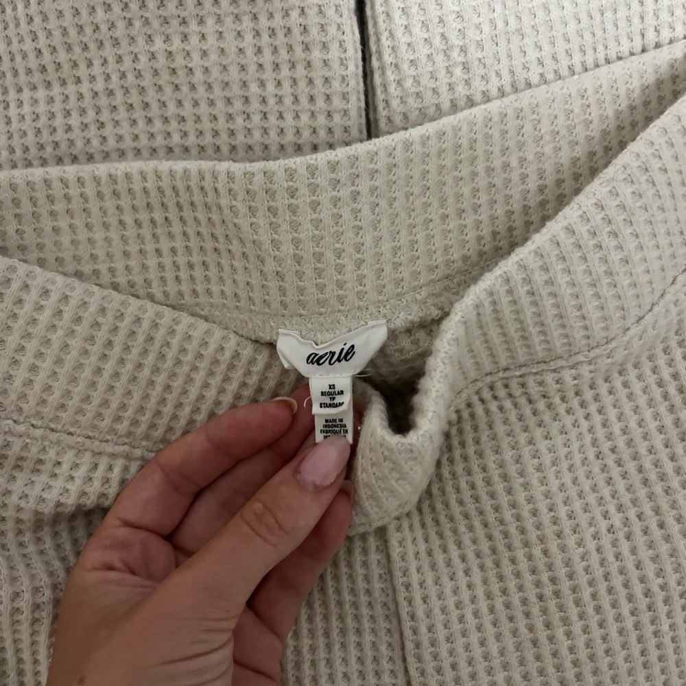 Aerie waffle knit